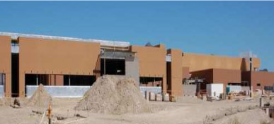 San Carlos facility under construction