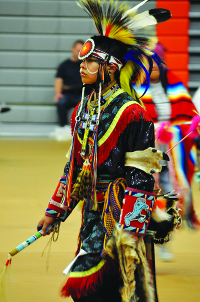 Dancer at the 2012 Hibulb Pow Wow. Photo Brandi N. Montreuil, TulalipNews