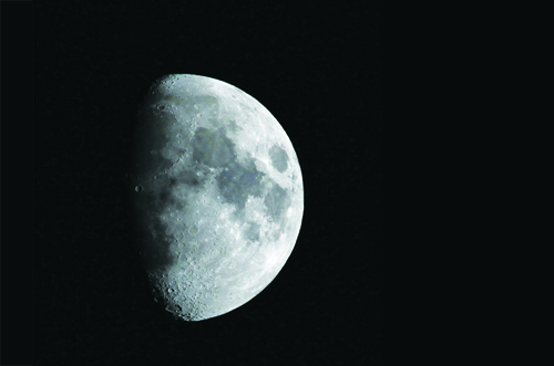 Full moon at Tulalip, February 19, 2013 by Mike Bustad.