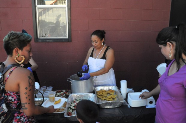 Chef Crystal Wahpepah dishes up traditional Native American cuisine, a rarity in the East Bay food scene. 