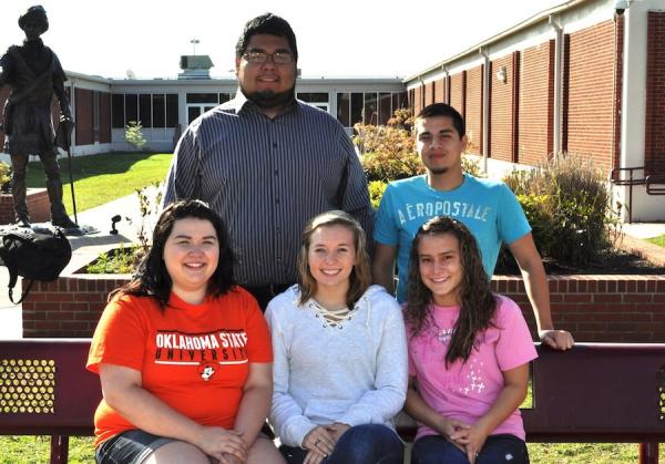 Sequoyah High SchoolPictured are the six Gates Millennium Scholars from Sequoyah High School in Tahlequah, Oklahoma. Pictured, from left, in the front row, are Lakin Keener, Nicole Mangels and Rikki Duvall. Pictured, from left, in the back row, are Zane Kee and Tyler Handle. Not pictured: Nathalie Tomasik.