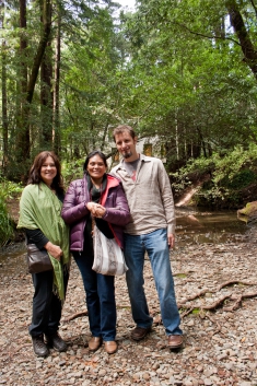 Monti, Ruth and Jason after the Women Water Guardians ceremony in Mill Valley on April 27, 2014.Photo by Shaun Sakya/International Rivers