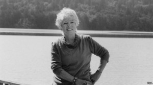 Author LLyn De Danaan at home in Mason County, Washington. (Mary Randlett.)