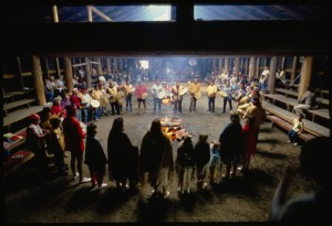 Tulalip Salmon Ceremony c.1980sPhoto: Smithsonian, Natalie Fobes