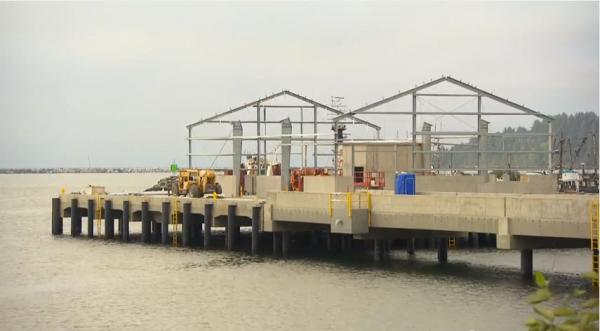 Wells Fargo Youtube captureMakah Nation’s new commercial fishing dock