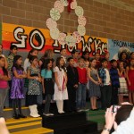  Quil Ceda Elementary 4th grade students sang at the Annual Winter program at the Heritage High School's Gym.