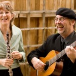 Grammy Award-winning duo Eric Tingstad and Nancy Rumbel.