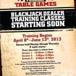 Upcoming Blackjack Class