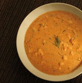 Los Angeles TimesThis restaurant-grade salmon bisque can be made in less than an hour.