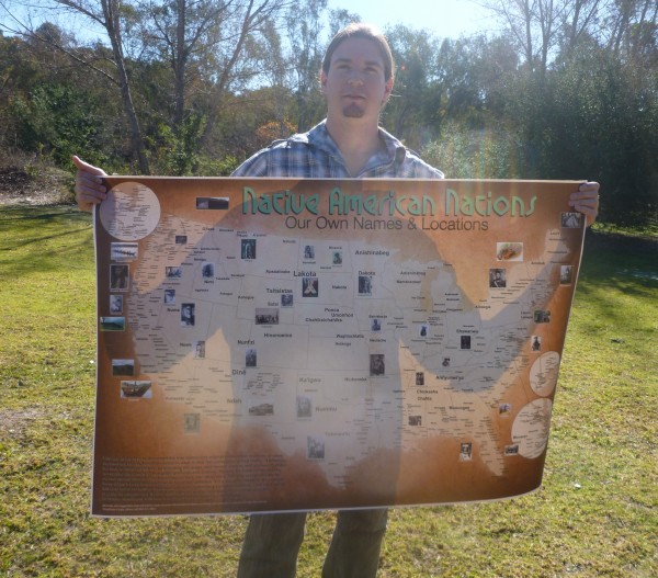 First indigenous map of its kind; U.S. map displays “Our own names and locations”