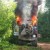 Fracking equipment set ablaze in Elsipogtog, New Brunswick