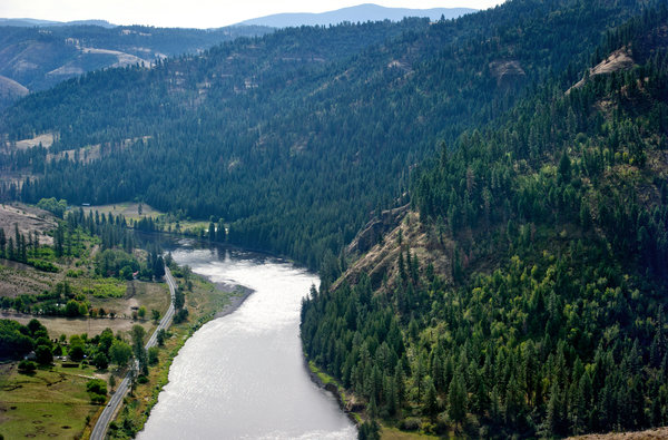 Rich Addicks for The New York TimesU.S. Highway 12, which snakes along the Clearwater River in North Central Idaho, was the scene of a protest by the Nez Perce tribe in August. More Photos »