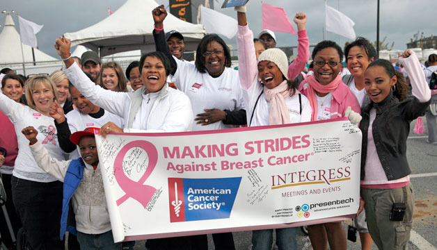 Walkers turned out in force for last year’s ‘Making Strides Against Cancer’ in Everett, to raise funds for programs and services to detect, treat, research and hopefully ultimately cure cancer.— image credit: Courtesy Photo