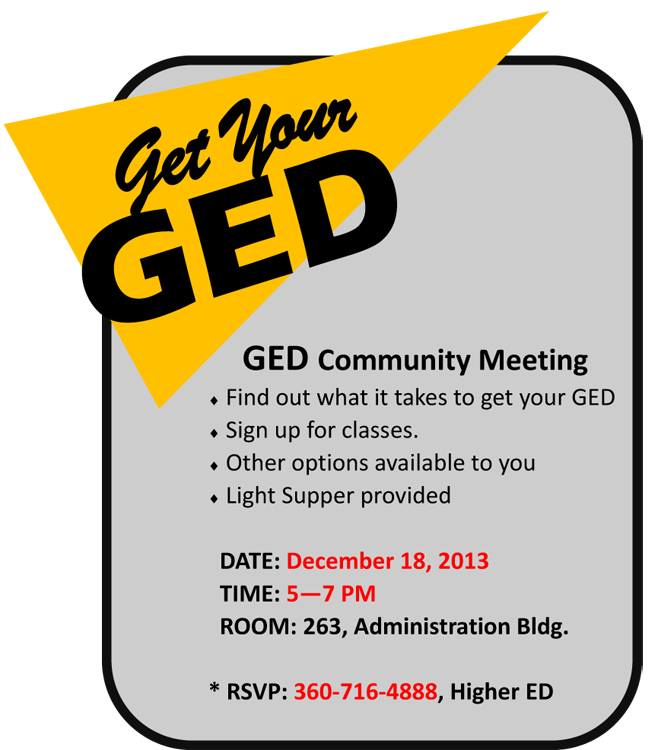 GED Community Meeting AD