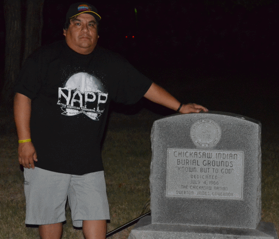 NAPP member and Chickasaw citizen Steve Jacob