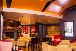 The Destinations Loung at Tulalip Casino Resort, where CMG recently implemented a system upgrade with Yamaha CIS components