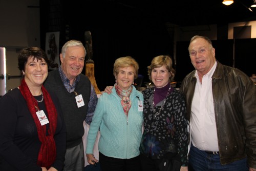 Members of Judge Boldt's family that attended the 40th Anniversary Celebration of the Boldt Decision. His daughter, Virginia Riedinger (center) spoke about her father and the toll the Boldt decision took on him and his family.