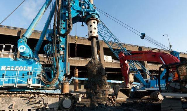 WSDOT announced Thursday the manufacturer of the drill, Japan's Hitachi-Zosen, has come up with a tentative plan to dig a shaft to the machine stalled 120-feet below the surface to determine the cause of the problems that halted drilling in December. (WSDOT image) 