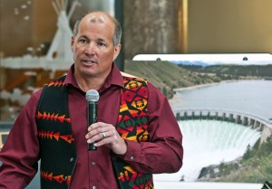 Brian Lipscomb, the CEO of Energy Keepers, announced this week that that the Confederated Salish and Kootenai Tribes would acquire Kerr Dam for $18.3 million – more than the $14.7 million the tribes wanted to pay, but more than $30 million less than what PPL Montana had sought (Photo by Tom Bauer/Missoulian).