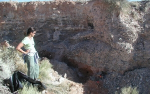One of the ways USGS geologist Margaret Hiza Redsteer tracks climate change is by talking to Navajo and Hopi elders. Photo: U.S. Geological Survey
