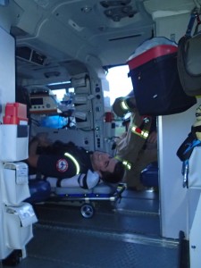 Tulalip Bay Fire Department Airlift Drill