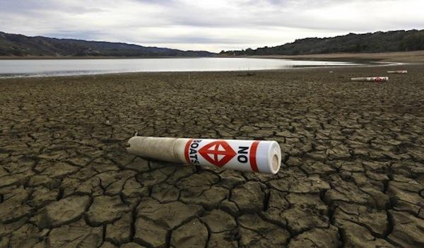 Rich Pedroncelli/Associated PressThe dried-out bed of Lake Mendocino, California, in February 2014. The state is gripped in its worst drought in recorded history, and a new study has found that climate change is to blame.