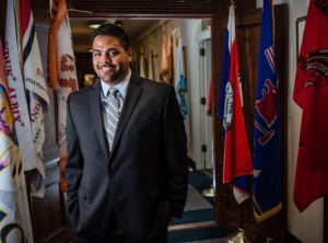 Anthony Locklear, 22, a member of the Lumbee Tribe, is a 2nd year law student at the University of North Carolina and is interning this summer at the Office of the Assistant Secretary of the Interior Indian Affairs. ANDRE CHUNG — MCT