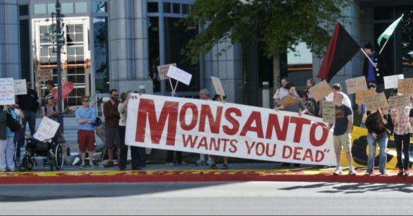 OccupyReno MediaCommittee/Flickr Creative CommonsA Monsanto protest in Reno, Nevada