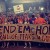 Oklahoma State Fans Hold ‘Trail of Tears’ Banner for College GameDay