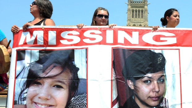 Prime Minister Stephen Harper recently dismissed renewed calls for a national inquiry into missing and murdered aboriginal women such as Maisy Odjick (left) and Shannon Alexander (right). "We should not view this as a sociological phenomenon." said Harper. (Sean Kilpatrick/Canadian Press) 