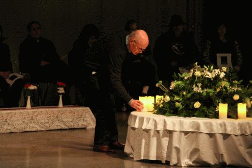 An interfaith prayer service was held for the Tulalip and Marysville Communities on the four-month anniversary of the Marysville- Pilchuck High School shooting, Tuesday, Feb. 24, 2015, in Marysville, WA. (Tulalip News/ Brandi N. Montreuil)
