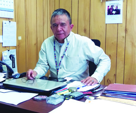 Tulalip Tribes probation officer Andy James plans to incorporate culture and tradition as a way to empower clients to become productive members of their community. Photo/Brandi N. Montreuil 