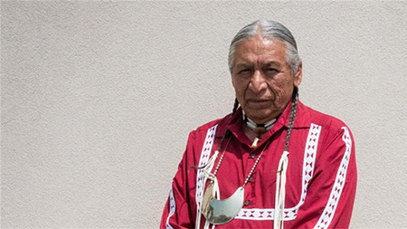 Wilson Roberts, an elder member of the Choctaw nation, believes the earth is out of balance [Nicholas 